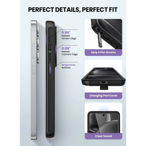 Etui Supcase Cosmo Mag MagSafe na Samsung Galaxy S26 Ultra - czarne