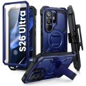 Etui Supcase iBlason ArmorBox Clip Mag MagSafe na Samsung Galaxy S26 Ultra - granatowo-czarne