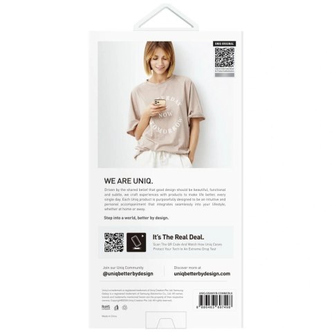 Etui UNIQ Combat na Samsung Galaxy S26 Magclick Charging - czarne