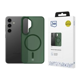 Etui 3mk Smoke MagCase na Samsung Galaxy S24 - zielone-półprzezroczyste