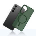 Etui 3mk Smoke MagCase na Samsung Galaxy S24 - zielone-półprzezroczyste