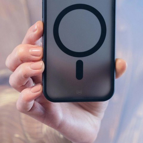 Etui 3mk Smoke MagCase na Samsung Galaxy S25 Ultra - niebieskie-półprzezroczyste