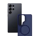 Etui 3mk Smoke MagCase na Samsung Galaxy S25 Ultra - niebieskie-półprzezroczyste