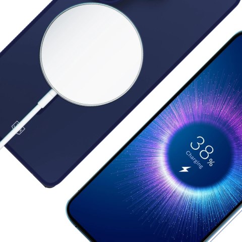 Etui 3mk Smoke MagCase na Samsung Galaxy S25 Ultra - niebieskie-półprzezroczyste