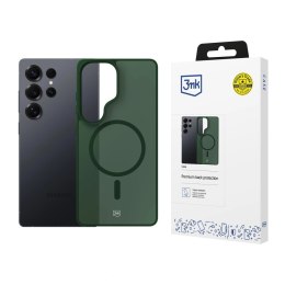 Etui 3mk Smoke MagCase na Samsung Galaxy S25 Ultra - zielone-półprzezroczyste