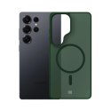Etui 3mk Smoke MagCase na Samsung Galaxy S25 Ultra - zielone-półprzezroczyste