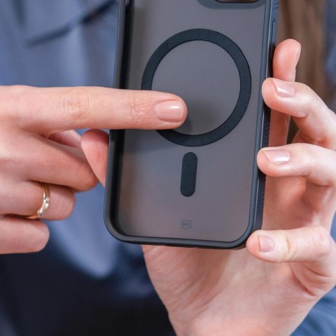Etui 3mk Smoke MagCase na Samsung Galaxy S25 Ultra - zielone-półprzezroczyste