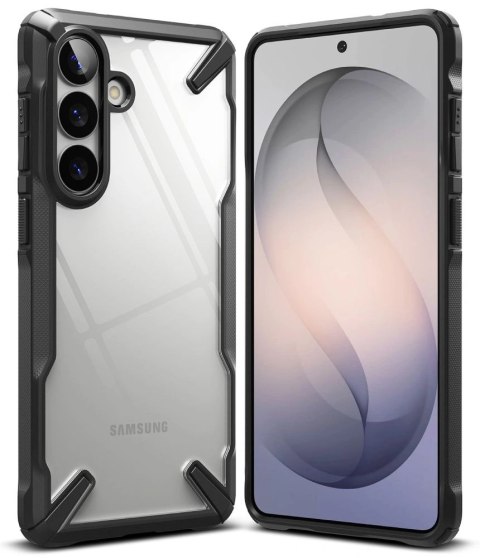 Etui Ringke Fusion X na Samsung Galaxy S26 - przezroczysto-czarne