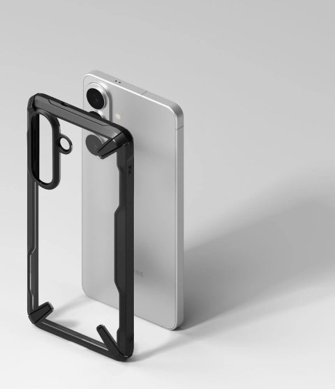 Etui Ringke Fusion X na Samsung Galaxy S26 - przezroczysto-czarne