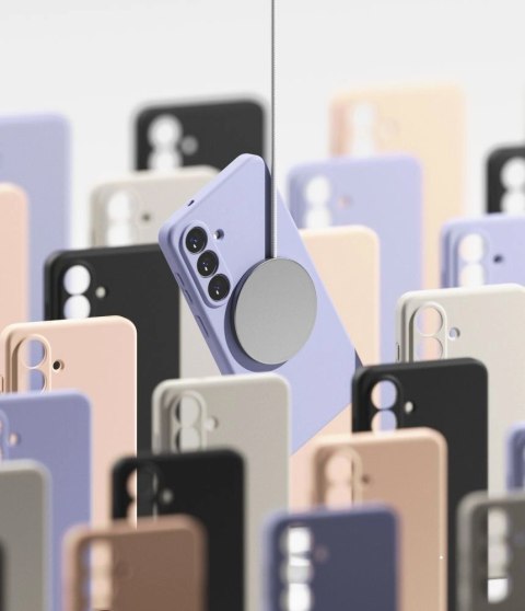 Etui Ringke Silicone MagSafe na Samsung Galaxy S26 - różowe