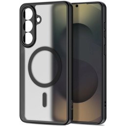 Etui Tech-Protect BasicMag MagSafe na Samsung Galaxy S26 - przezroczysto-czarne