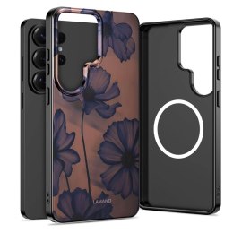 Etui Tech-Protect Lamano MagSafe na Samsung Galaxy S26 Ultra - brązowo-fioletowe