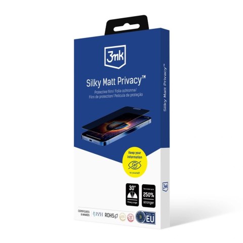 Prywatyzująca folia ochronna 3mk Silky Matt Privacy™ na Xiaomi 17 Ultra