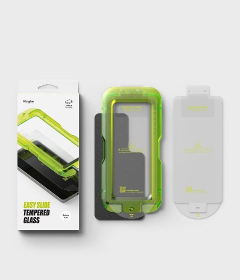 Szkło hartowane Ringke Easy Slide 2-Pack na Samsung Galaxy S26