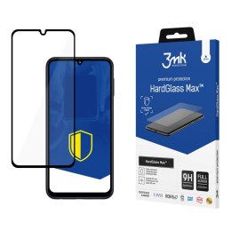Wzmocnione szkło hartowane na cały ekran 3mk HardGlass Max Black na Samsung Galaxy M34 5G