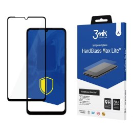 Wzmocnione szkło hartowane na cały ekran 3mk HardGlass Max Black na Xiaomi Redmi 13C / Poco C65