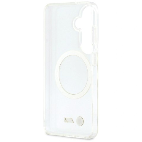 Etui BMW IML Shockproof Metal Logo MagSafe na Samsung Galaxy S26 - przezroczyste