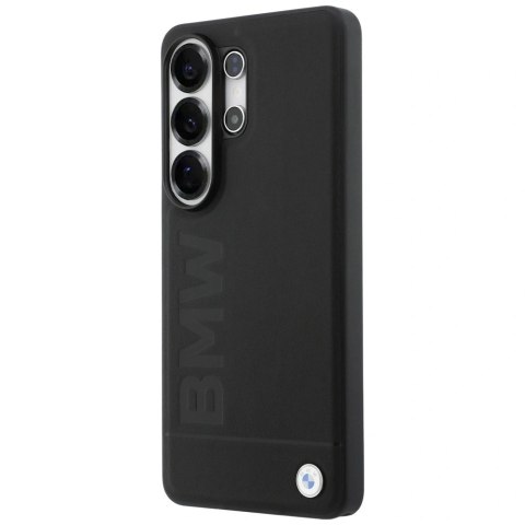 Etui BMW Leather Hot Stamp MagSafe na Samsung Galaxy S26 Ultra - czarne