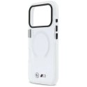 Etui BMW M IML Shockproof Metal Logos MagSafe na iPhone 17 Pro - przezroczyste