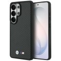 Etui BMW M Kevlar Logo MagSafe na Samsung Galaxy S26 Ultra - czarne