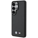 Etui BMW M Kevlar Logo MagSafe na Samsung Galaxy S26 Ultra - czarne