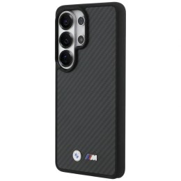 Etui BMW M Kevlar Logo MagSafe na Samsung Galaxy S26 Ultra - czarne