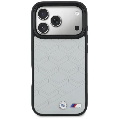 Etui BMW M Shape Logo MagSafe na iPhone 17 Pro Max - szare