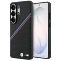 Etui BMW Tricolor Metal Logo MagSafe na Samsung Galaxy S26 Ultra - czarne