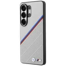Etui BMW Tricolor Metal Logo MagSafe na Samsung Galaxy S26 Ultra - szare
