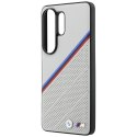 Etui BMW Tricolor Metal Logo MagSafe na Samsung Galaxy S26 Ultra - szare