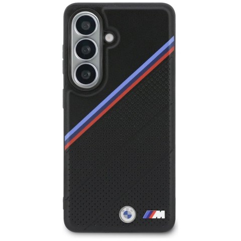Etui BMW Tricolor Metal Logo MagSafe na Samsung Galaxy S26 - czarne