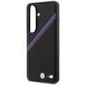 Etui BMW Tricolor Metal Logo MagSafe na Samsung Galaxy S26 - czarne