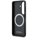 Etui BMW Tricolor Metal Logo MagSafe na Samsung Galaxy S26 - czarne