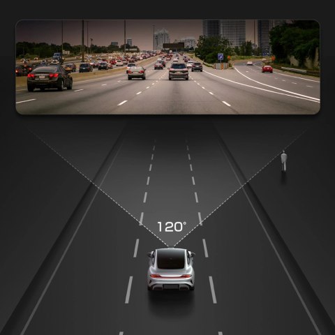 Kamera samochodowa AKEEYO P1 wideorejestrator FullHD 30fps - czarna