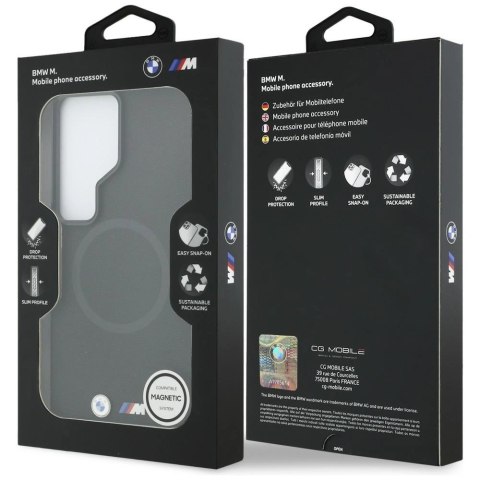 Etui BMW M Metal Logo MagSafe na Samsung Galaxy S26 Ultra - czarne