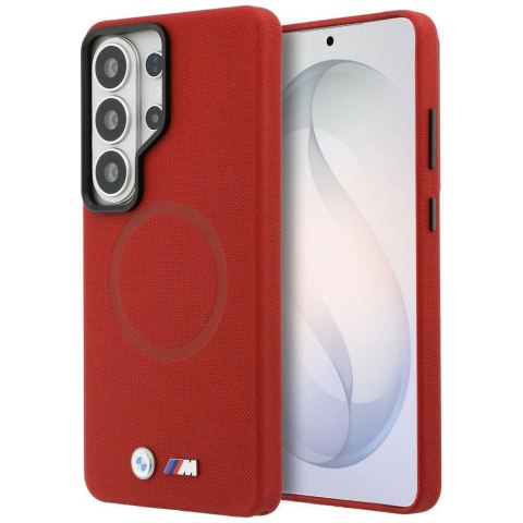 Etui BMW M Metal Logo MagSafe na Samsung Galaxy S26 Ultra - czerwone