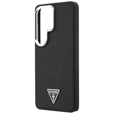 Etui Guess Fixed Glitter Triangle MagSafe na Samsung Galaxy S26 Ultra - czarne