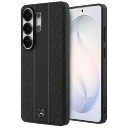 Etui Mercedes Laurel Leaves Vertical Stripes MagSafe na Samsung Galaxy S26 Ultra - czarne