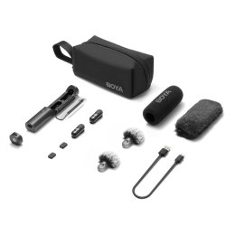 Mikrofon BOYA MAGIC-05 bezprzewodowy 2.4GHz USB-C - czarny