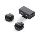 Mikrofony BOYA BOYALINK 3-02 bezprzewodowe 2.4GHz USB-C - czarne
