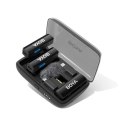 Mikrofony BOYA BOYALINK V2.0 bezprzewodowe 2.4GHZ USB-C - czarne