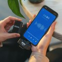 Mikrofony BOYA BOYAMIC 2-02 bezprzewodowe 2.4 GHz USB-C - czarne