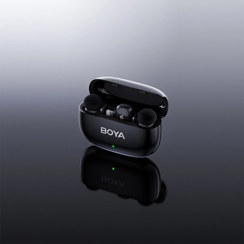 Mikrofony BOYA mini-14 bezprzewodowe 2.4GHz USB-C - czarne