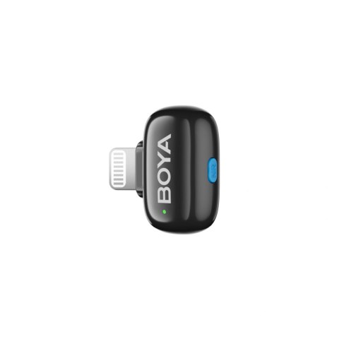 Mikrofony BOYA mini 2-01 bezprzewodowe 2.4GHz USB-C - czarne