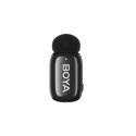 Mikrofony BOYA mini 2-02 bezprzewodowe 2.4GHz USB-C - czarne