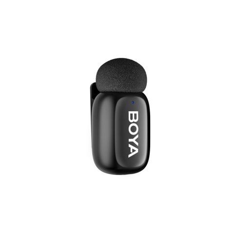 Mikrofony BOYA mini 2-02 bezprzewodowe 2.4GHz USB-C - czarne
