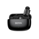 Mikrofony BOYA mini 2-02 bezprzewodowe 2.4GHz USB-C - czarne