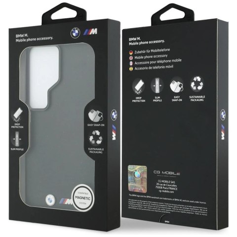 Etui BMW M Metal Logo MagSafe na Samsung Galaxy S26 Ultra - czarne