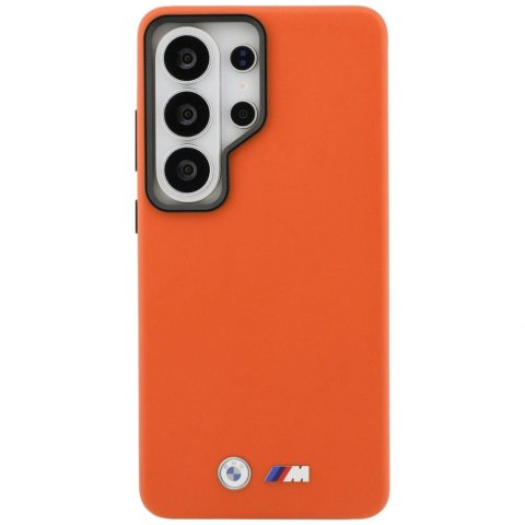 Etui BMW M Metal Logo MagSafe na Samsung Galaxy S26 Ultra - pomarańczowe