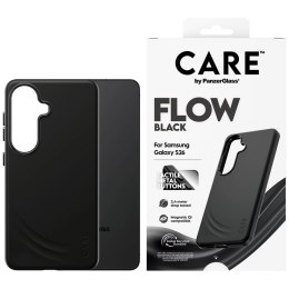 Etui CARE by PanzerGlass Flow Black QI na Samsung Galaxy S26 - czarne